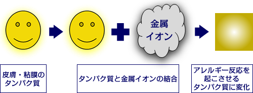 「金属アレルギー」でお困りのかたへ